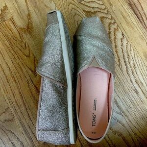 Toms Women’s Rose Gold Alpargatas